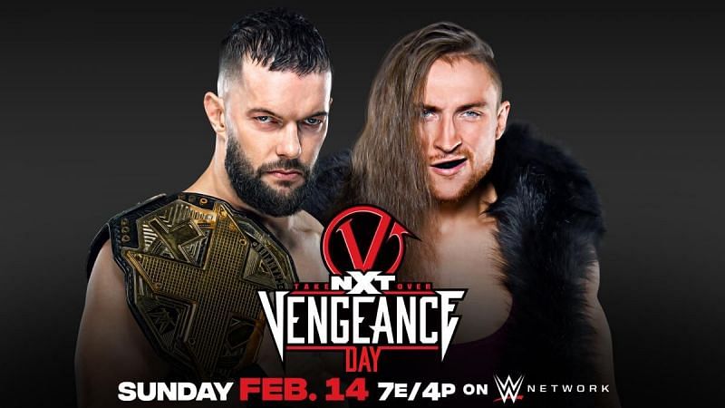 NXT Champion Finn Balor vs. Pete Dunne headlined NXT TakeOver: Vengeance Day