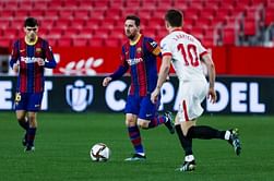 Error-prone Barcelona face Copa del Rey elimination after Sevilla defeat