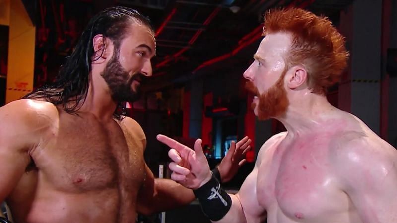 Drew McIntyre and Sheamus clashed on RAW