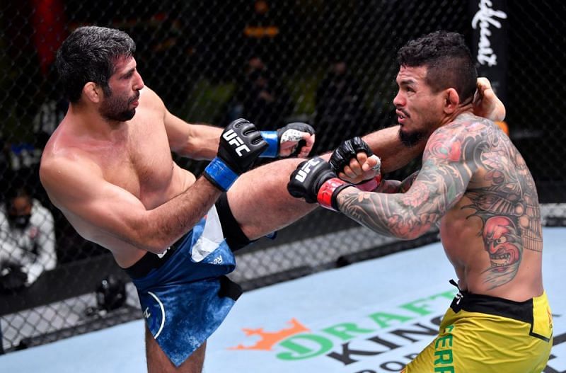 Beneil Dariush and Diego Ferreira were responsible for the show&#039;s best fight.