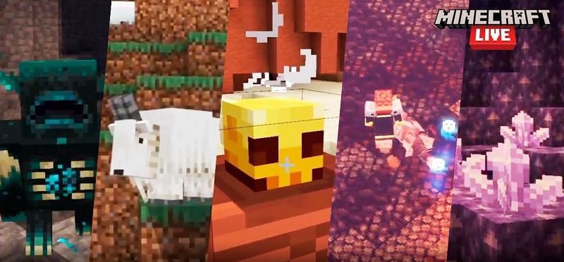 Minecraft is set for quite the number of changes this summer (Image via Minecraft Live)