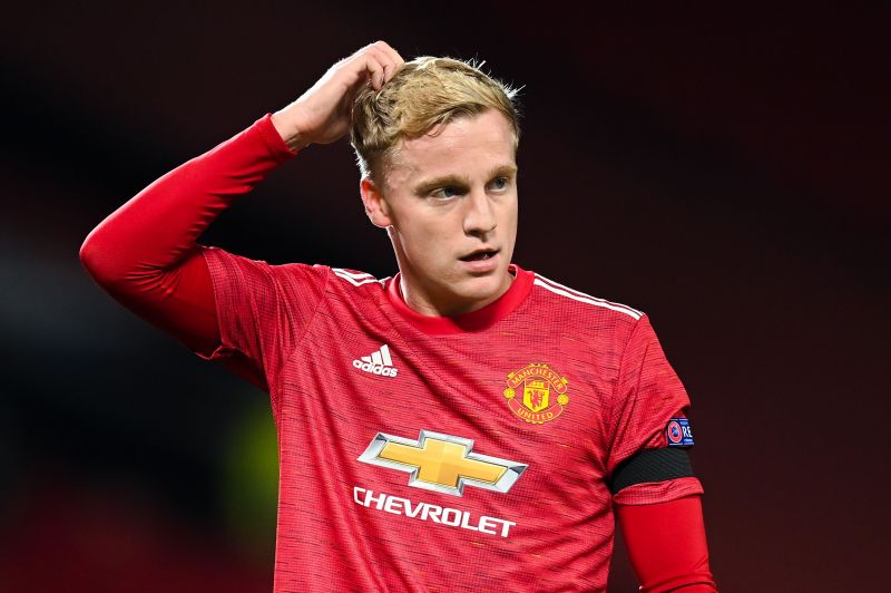 Donny Van de Beek has struggled at Manchester United