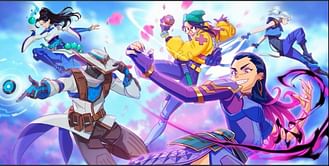Recent Valorant leaks showcase the Go Volume 1 anime skin line and the Celestial Collection