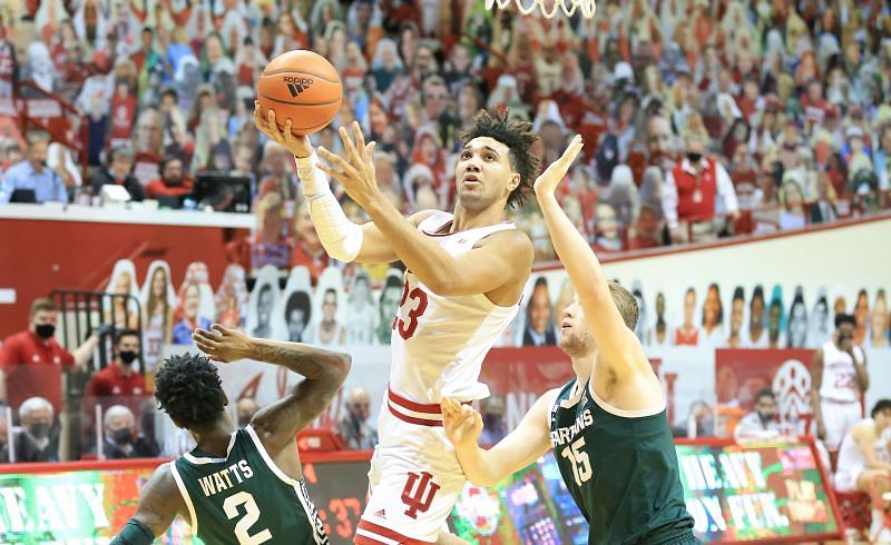 Indiana Hoosiers forward #23 Trayce Jackson-Davis