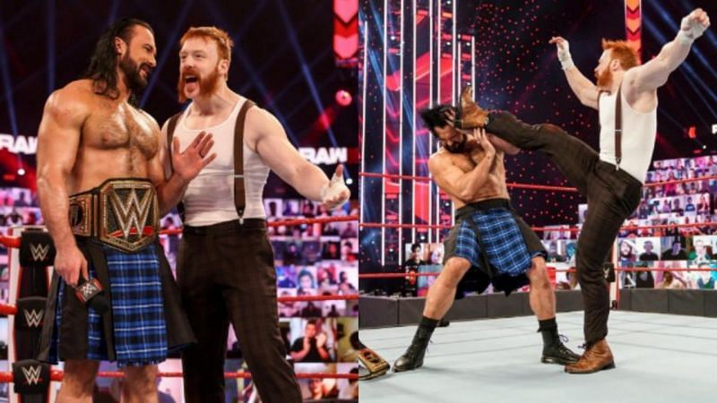 शेमस ने इस हफ्ते WWE Raw में ड्रू मैकइंटायर पर हमला कर दिया था