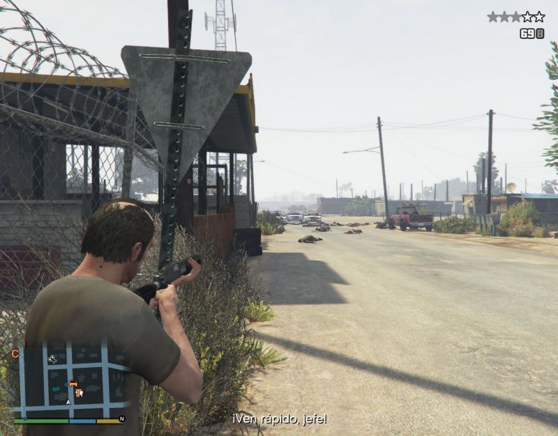 Wanted Levels provide a challenge for players to try to overcome (Image via GTA5-Mods.com)