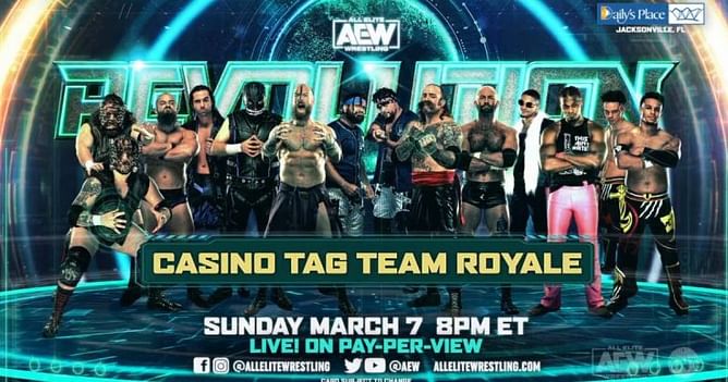 AEW Revolution 2021: Casino Tag Team Royale rules revealed