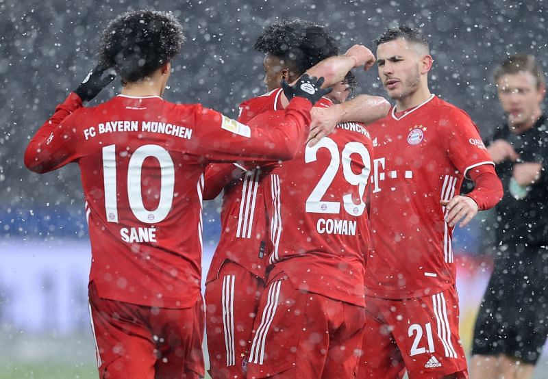 Bayern Munich won their Bundesliga game on Friday against Hertha Berlin
