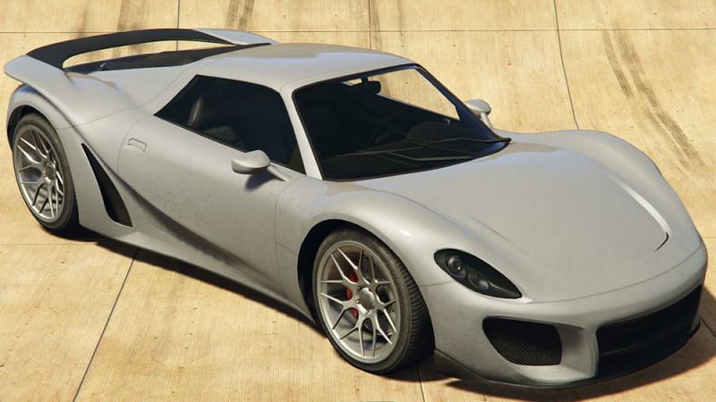 The Pfister 811 is the fastest Super Car in GTA Online (Image via GTA Wiki)