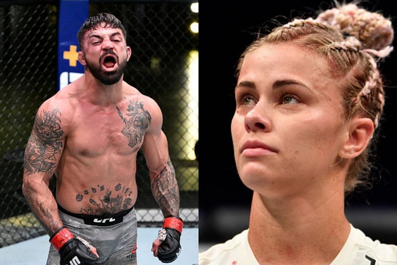 Mike Perry (Left), Paige VanZant (Right)
