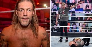Edge reacts to fan criticizing him for picking Roman Reigns for WrestleMania 37 match