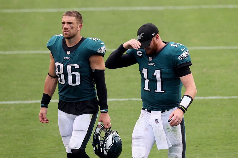 Carson Wentz and Zach Ertz could be on the Colts in 2021