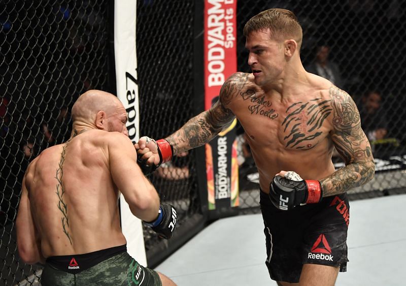 Victory Dustin Poirier Posts Knockout Blow Picture To Diminish Conor Mcgregors Highlight Clip