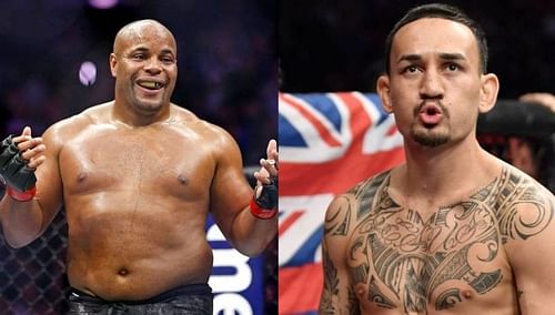 Daniel Cormier (left); Max Holloway (right)