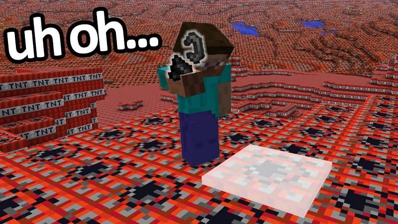 The most foolish mistakes to avoid in Minecraft - (Image via Gamers React, YouTube)