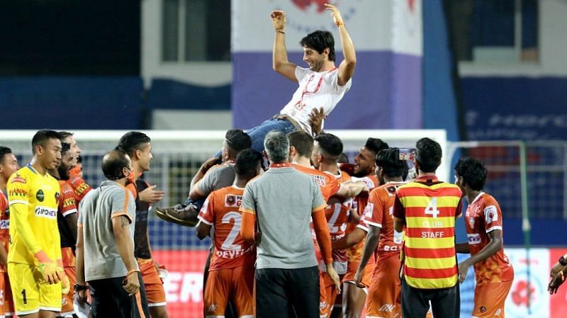 FC Goa qualified for the semi-finals.