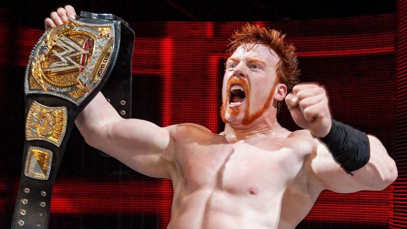 Sheamus is clearly frustrated following his loss in the Elimination Chamber match