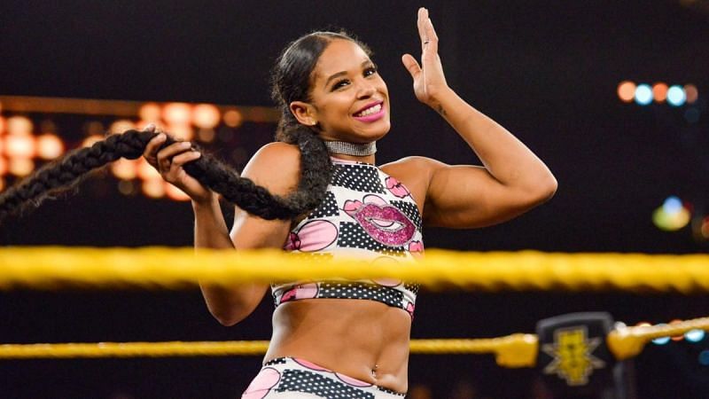 Bianca Belair never had a televised match with Asuka