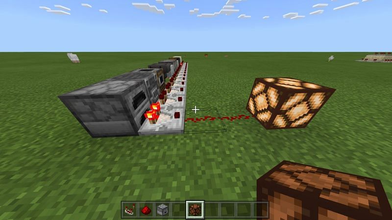 Redstone Comparator Working in Minecraft