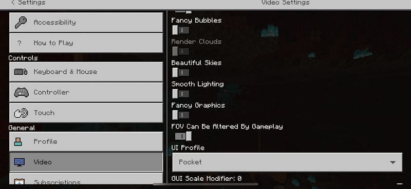 Best Minecraft Bedrock video settings in 2021