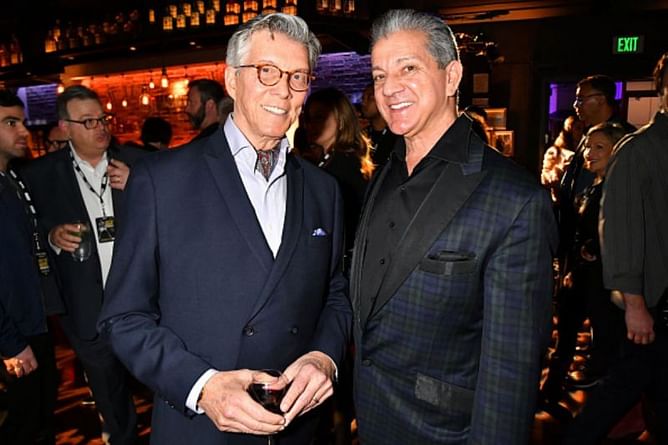 What is the relationship between UFC's Bruce Buffer and legendary boxing and WCW announcer Michael Buffer?