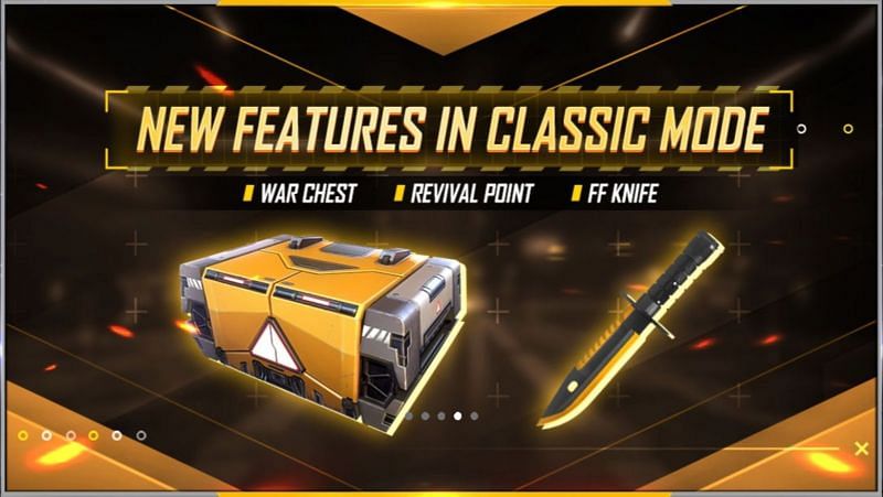 New features in the classic BR mode in Free Fire