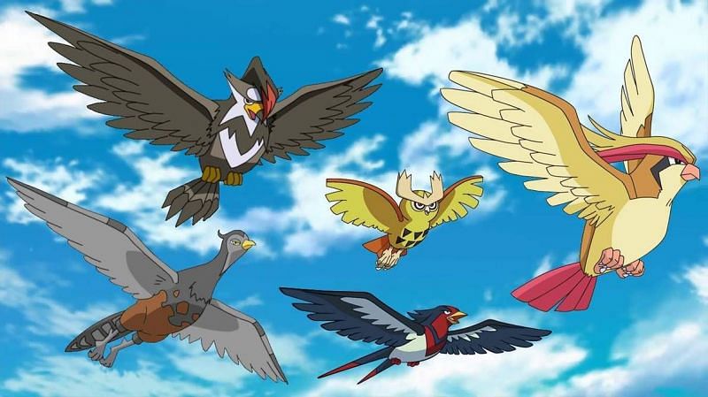 All Pokémon that can learn the move fly without being of the