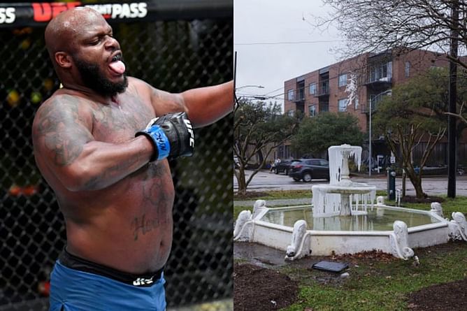 Derrick Lewis offers a hilarious explanation as to why Houston has been experiencing cold temperatures