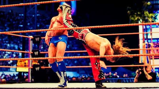"I was in tears" - Current champion recalls being in the crowd for Shawn Michaels vs Ric Flair