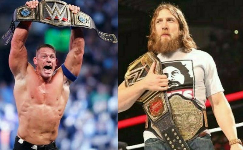 WWE Superstars John Cena and Daniel Bryan