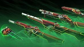 The one-shot range on Bucky is larger than Phantom in Valorant