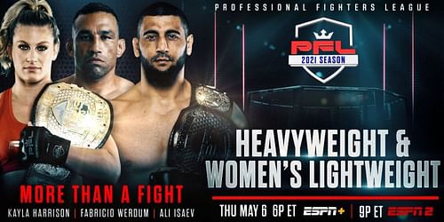 PFL announces its heavyweight and women's lightweight roster for 2021