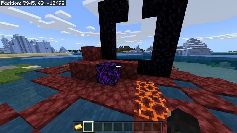 Respawning an anchor in Minecraft
