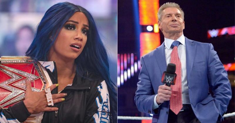 Sasha Banks; Vince McMahon