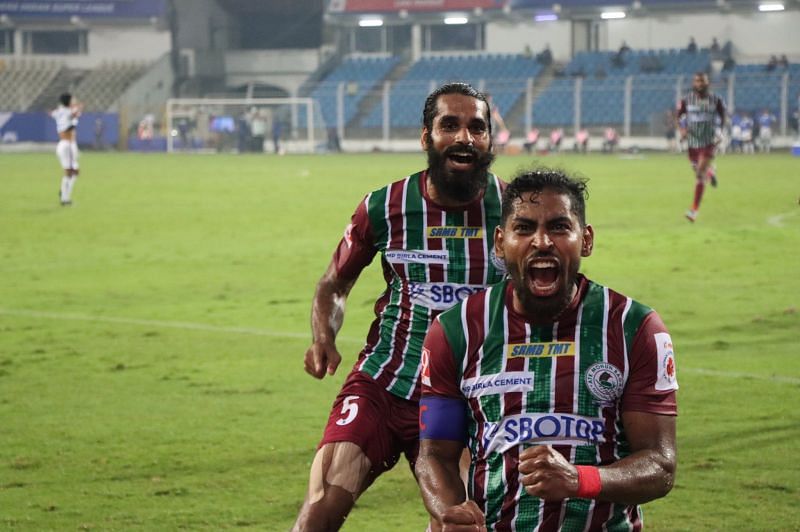 Roy Krishna has scored 9 goals for ATK Mohun Bagan FC. (Image: ISL)