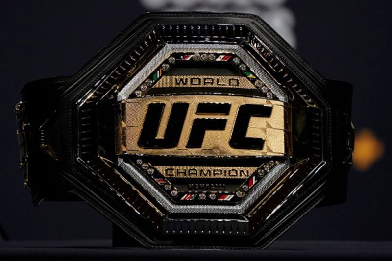 How much is a UFC championship belt worth?