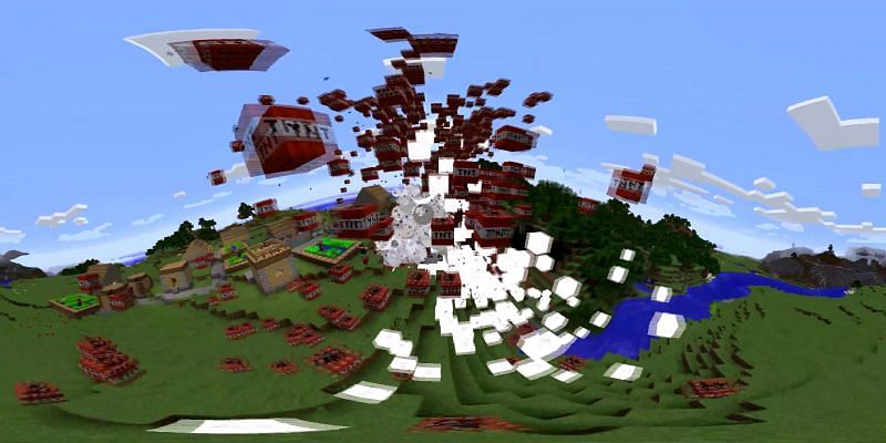 Too much TNT can be a death sentence if lit too close