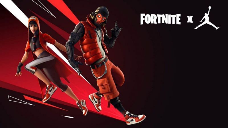 Nike Air Jordans in Fortnite