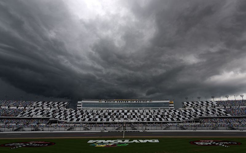 Saturday&#039;s Xfinity Series race on thr Daytona Road Course will not have dark clouds hovering over it. (Photo by Jared C. Tilton/Getty Images)