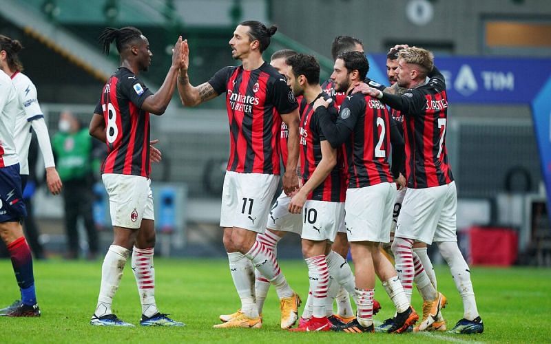 Milan are looking to end their 10-year wait for a Serie A title