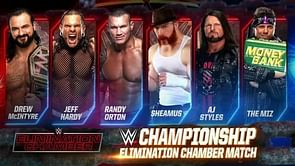 Ranking every participant's chances of winning the WWE title at Elimination Chamber