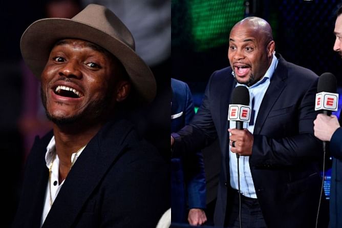 "You'd never do this to me!" - Watch the hilarious interaction between Daniel Cormier and Kamaru Usman after UFC 258