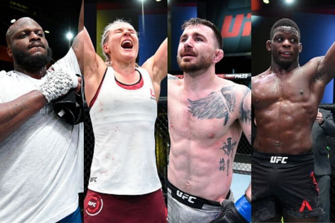 All the winners from UFC Vegas 19: Curtis Blaydes vs Derrick Lewis
