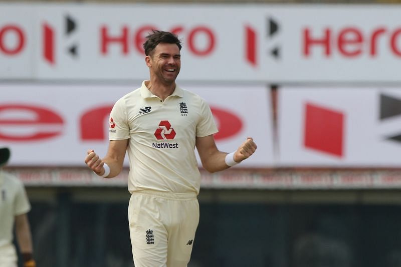 James Anderson. Pic: ICC