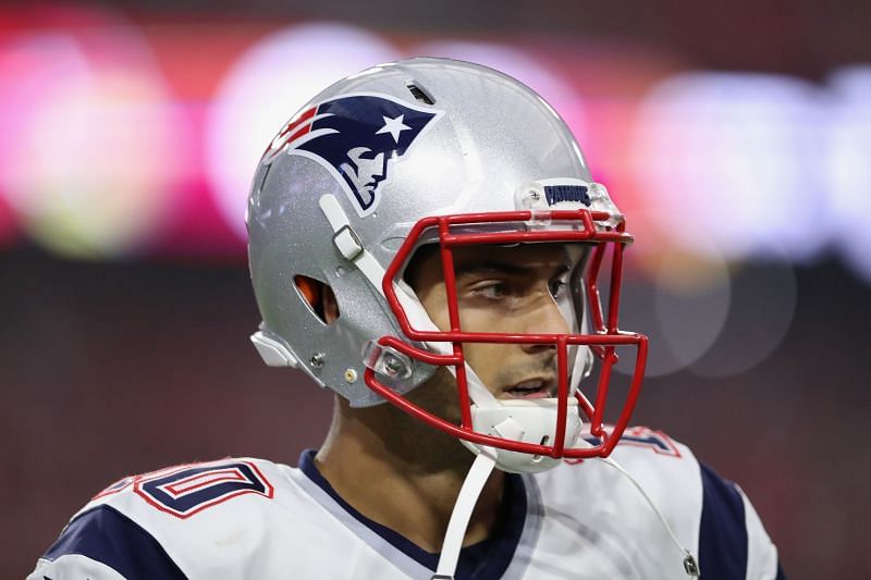 Former New England Patriots QB Jimmy Garoppolo