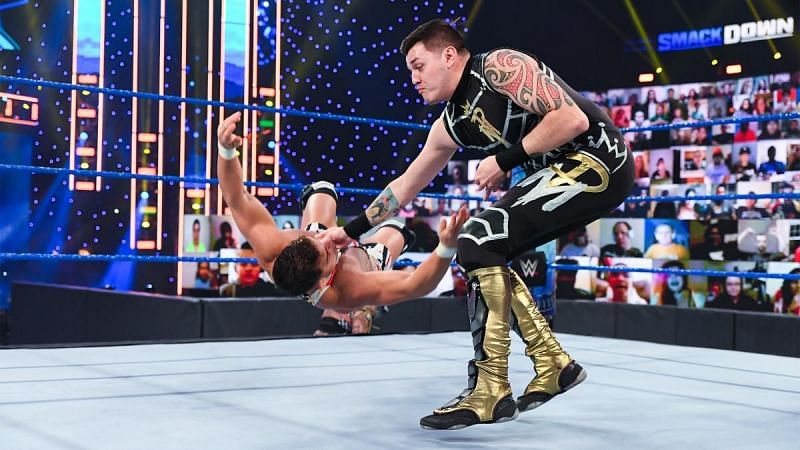 Dominik Mysterio on SmackDown