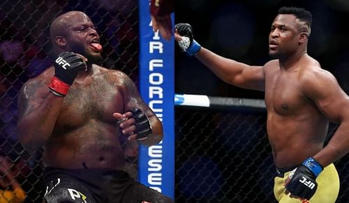 Derrick Lewis and Francis Ngannou