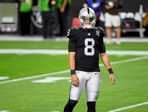 Las Vegas Raiders back up QB Marcus Mariota