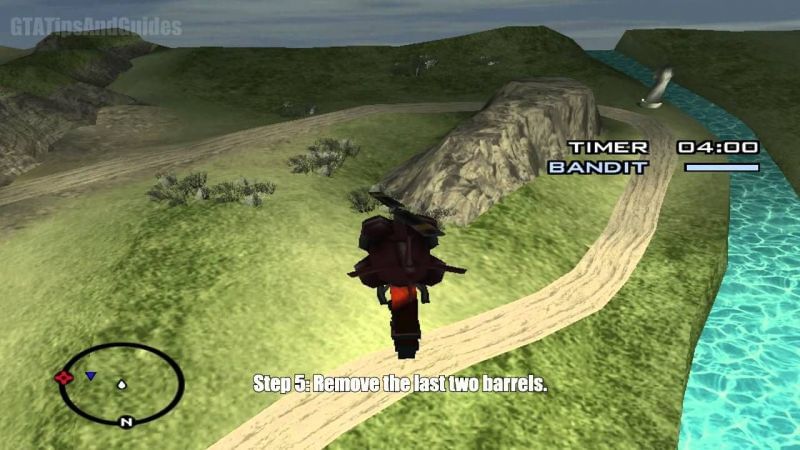 New Model Army is a weird GTA San Andreas mission involving CJ (Image via GTATipsAndGuides, YouTube)