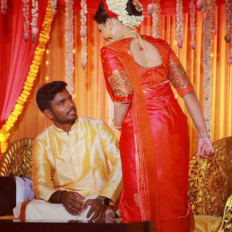 Sanju Samson&#039;s Wedding Photos